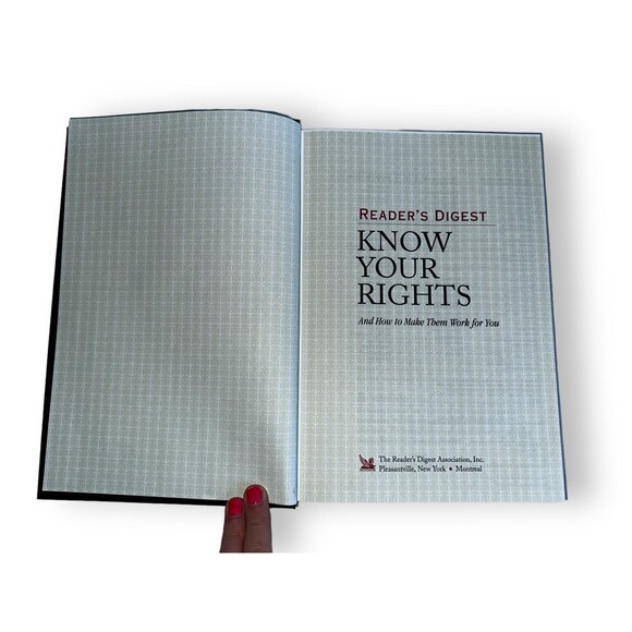 Readers Digest Know Your Rights and How to Make Them Work for You 1995 - Picture 7 of 16